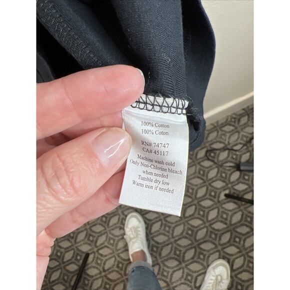 Natural Reflections Women’s Large Black Tank Top Lace Neckline‎ - Picture 10 of 14